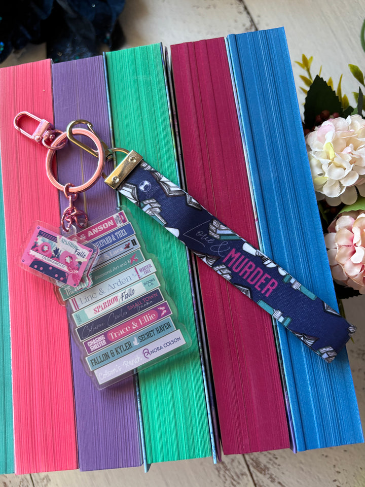 Sparrow Falls Romance Mixtape Lanyard + Keychain