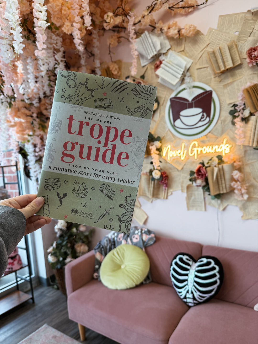 IN STORE Novel Trope Guide- Spring 26  Edition- Single Copy