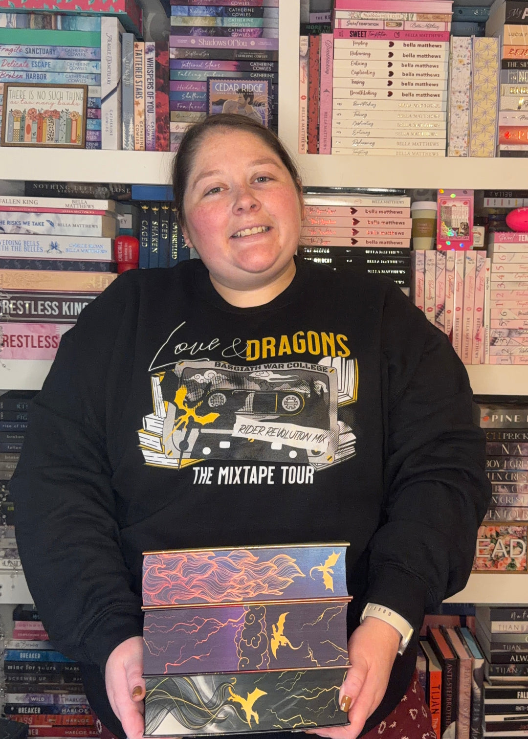 Fourth Wing Mixtape Unisex Sweatshirt