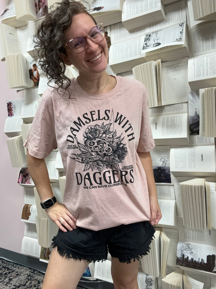 Damsels with Daggers Full Front Unisex T-Shirt