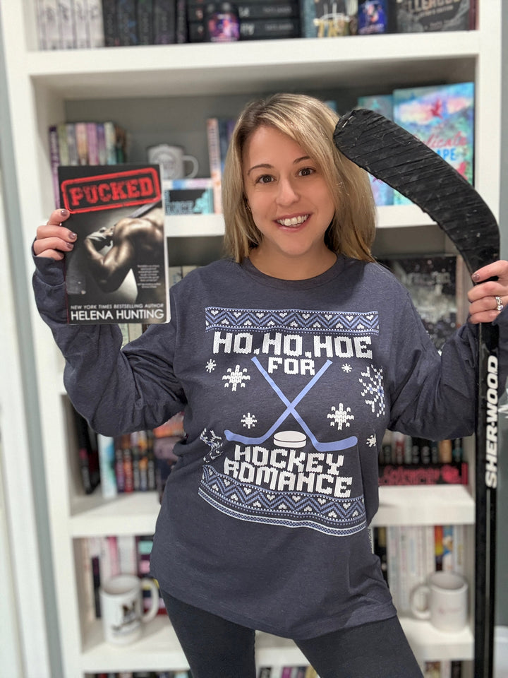 Hoe for Hockey Unisex Long Sleeve Tee