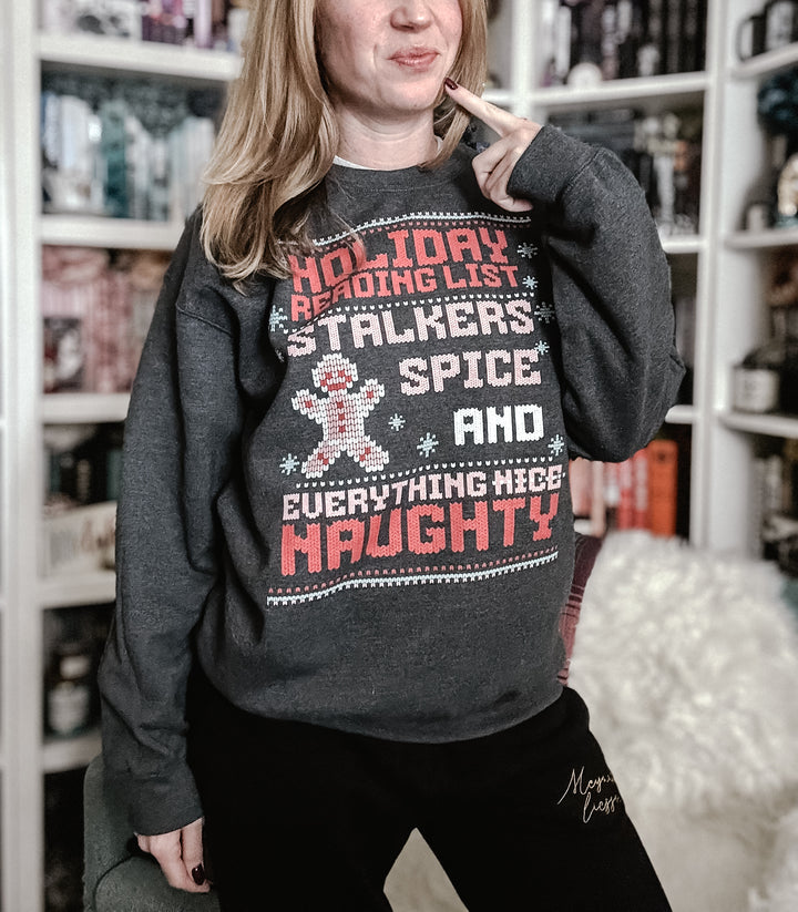 Holiday Reading List Unisex Sweatshirt