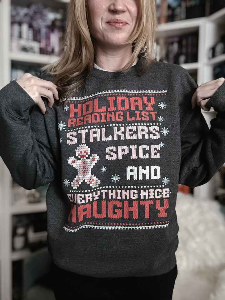 Holiday Reading List Unisex Sweatshirt