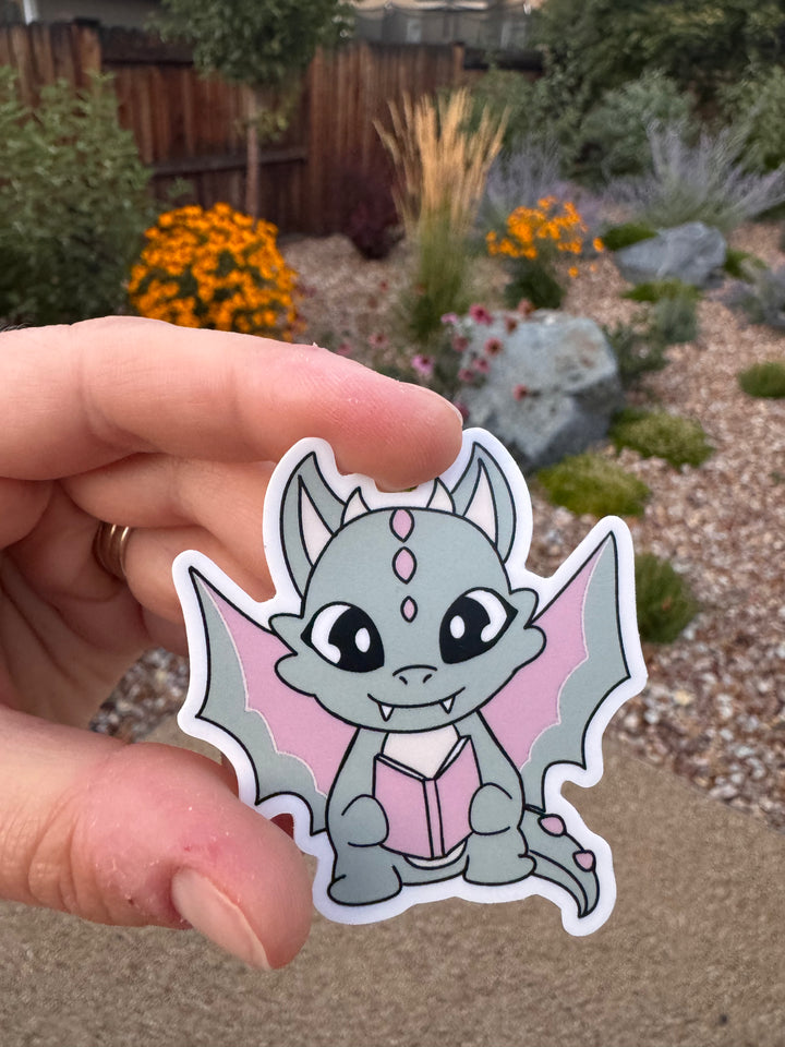 Novel Book Dragon Sticker Packs