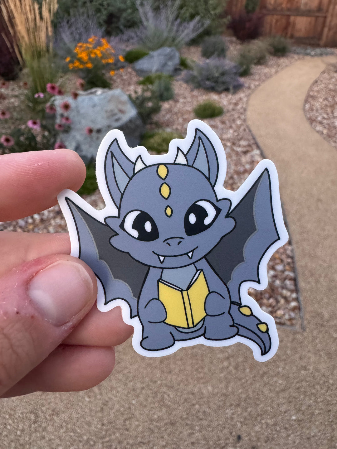 Novel Book Dragon Sticker Packs