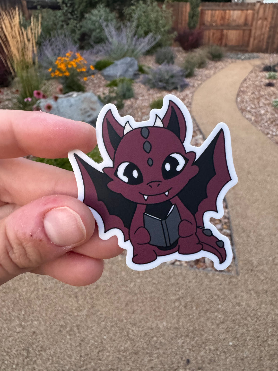 Novel Book Dragon Sticker Packs