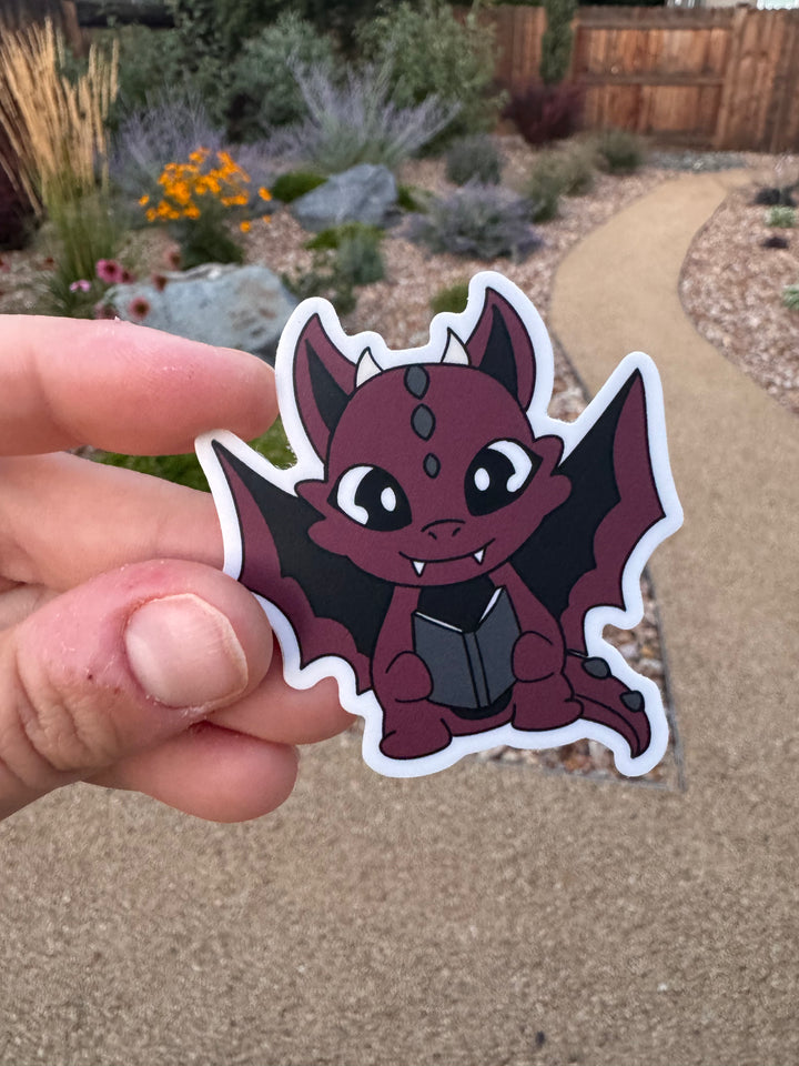 Novel Book Dragon Sticker Packs