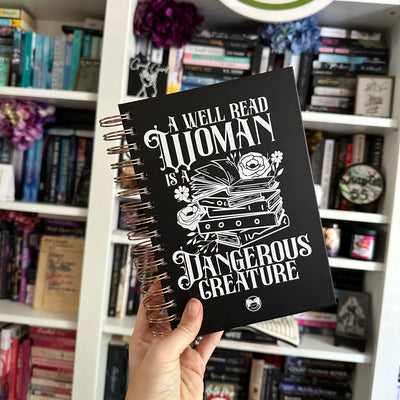 A Well Read Woman Hard Back Notebook