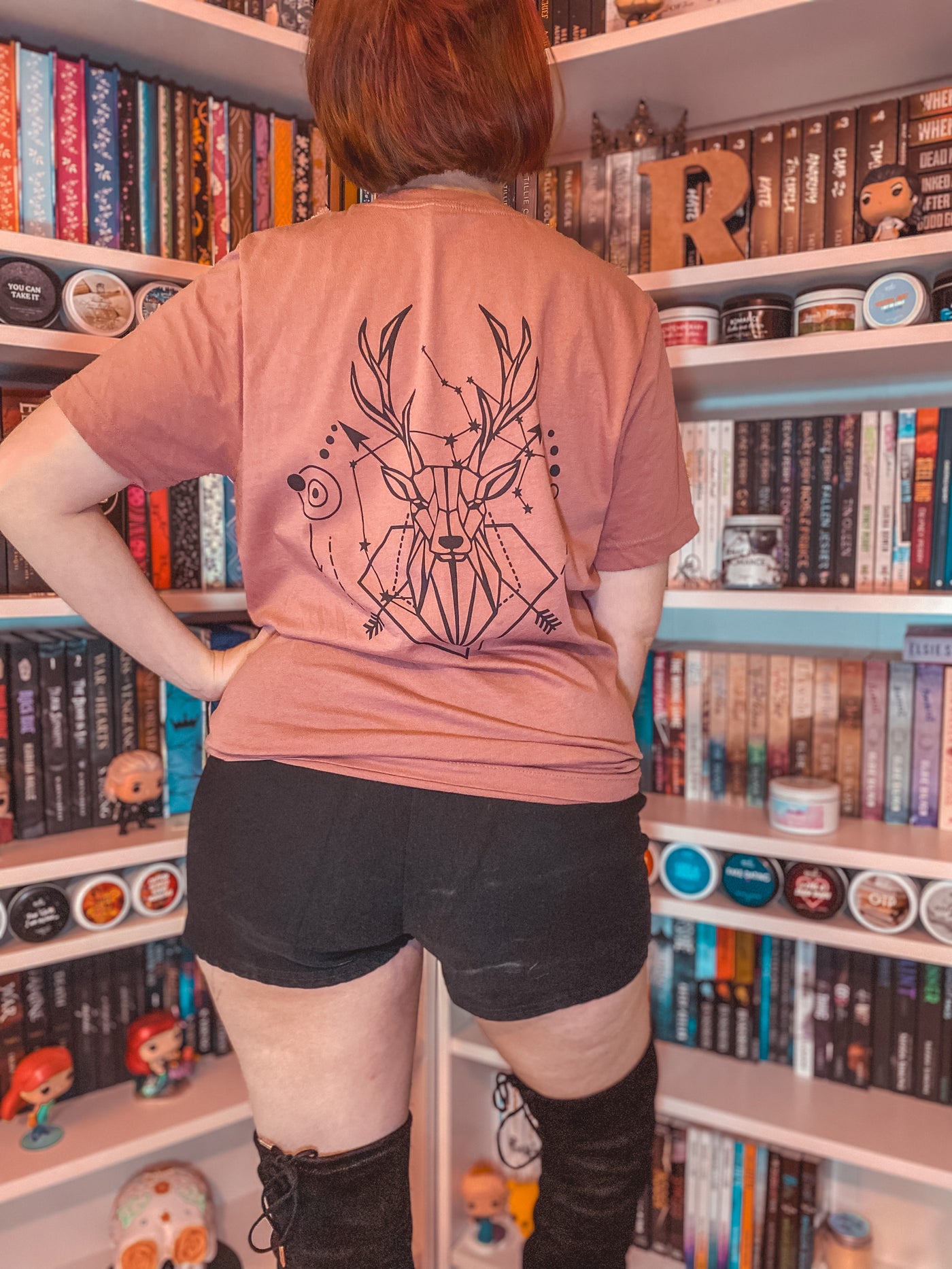 Tate James- The Archer's Girl: BACK OFF  Dual Sided Unisex t-shirt