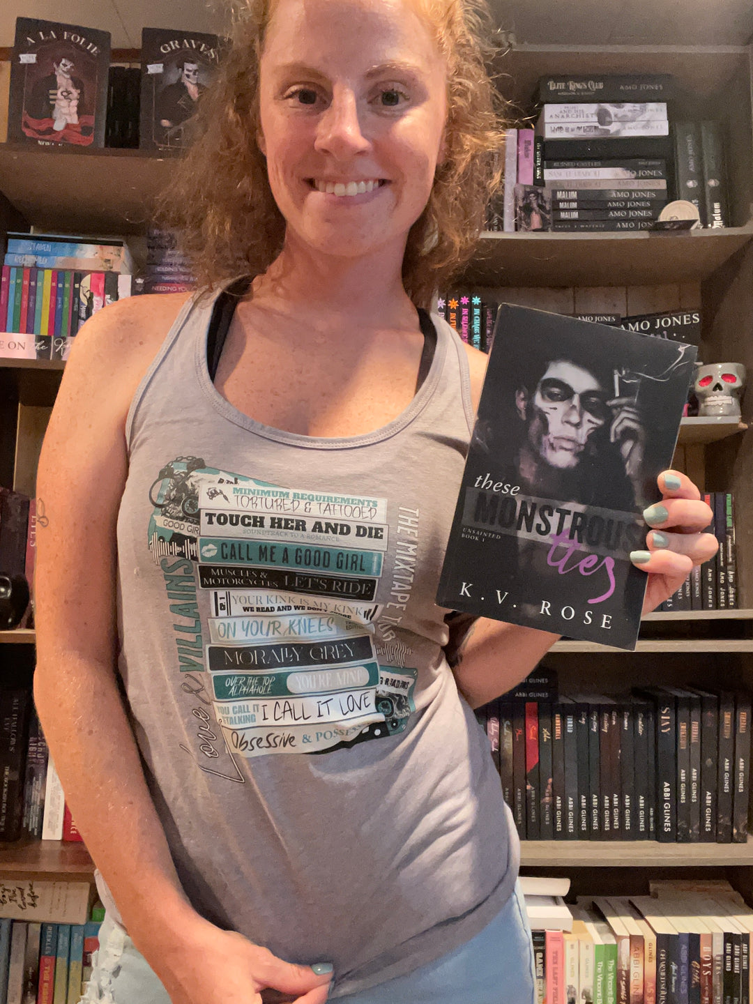 Dark Romance Mixtape Tank Top