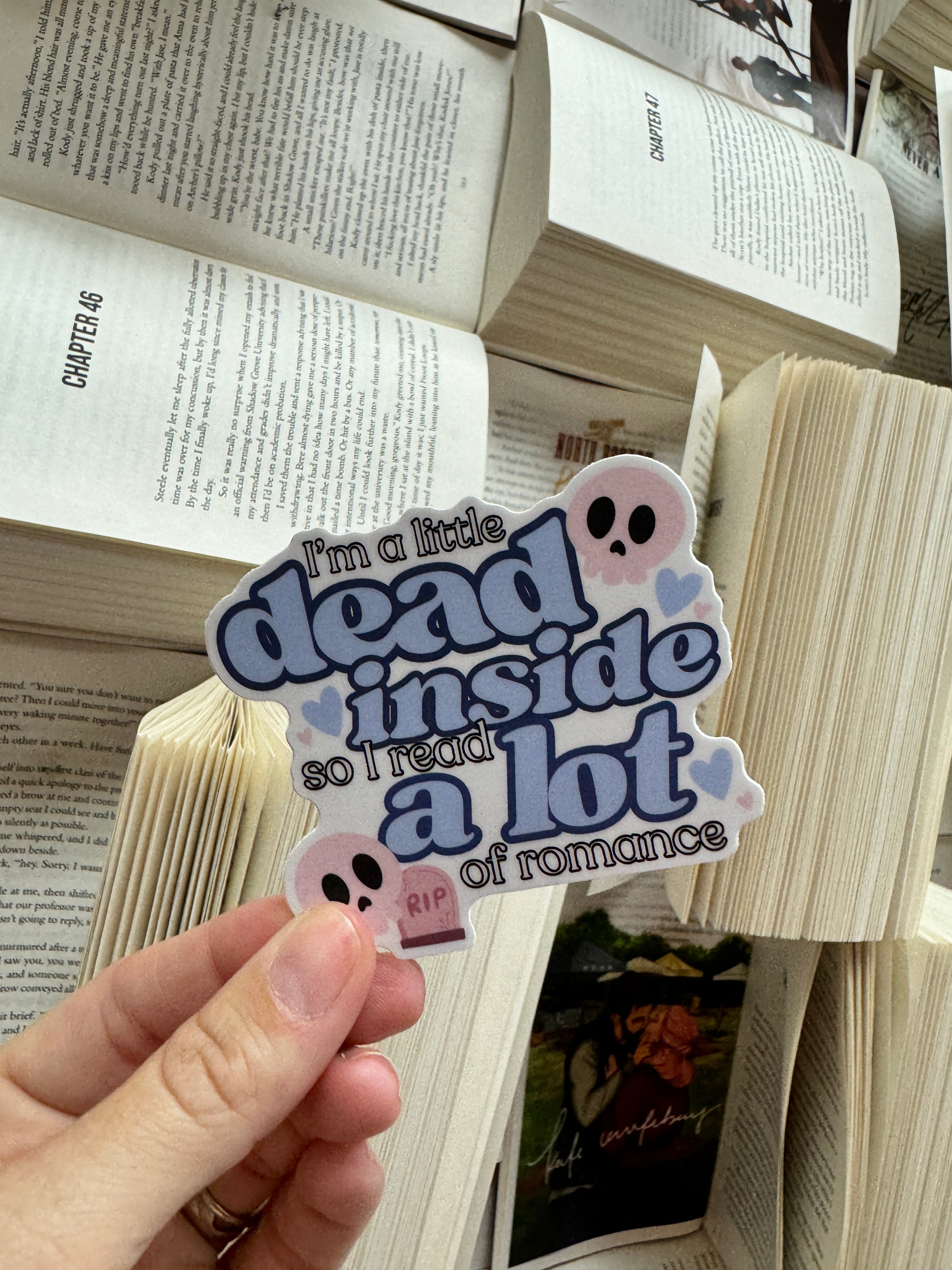 Dead Inside Sticker – Novel Grounds