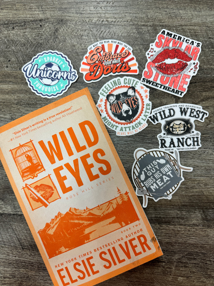 Elsie Silver : Pack 4 - Wild Eyes Sticker Pack