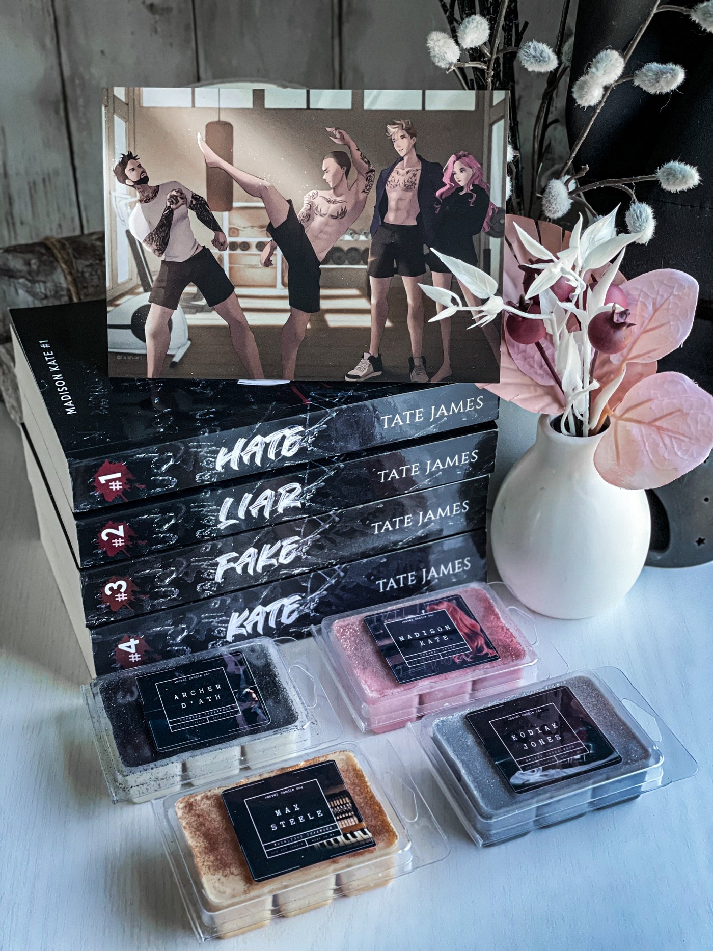 Tate James- Group Art Bundle- MK Fight, Guild Car Ride, Hades Dance