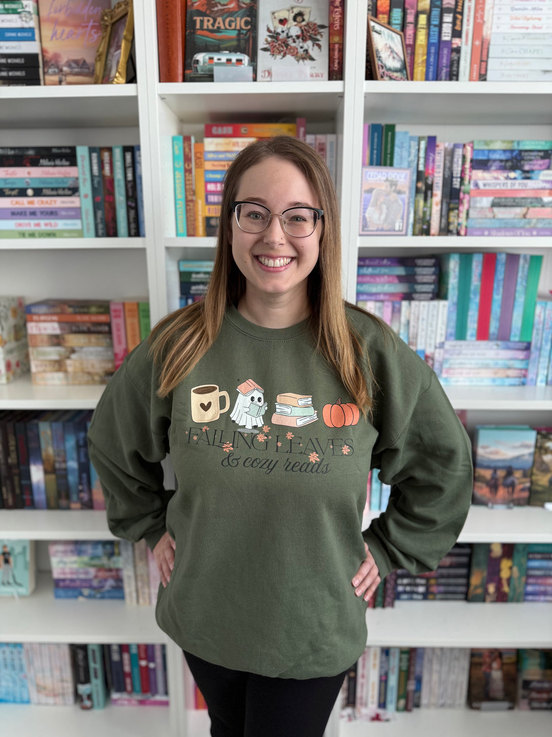Fall Cozy Reads Unisex Sweatshirt