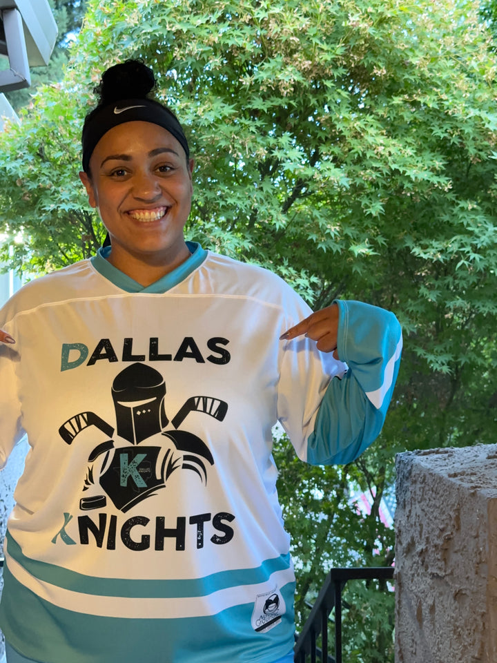 Dallas Knights Recycled Hockey Fan Jersey