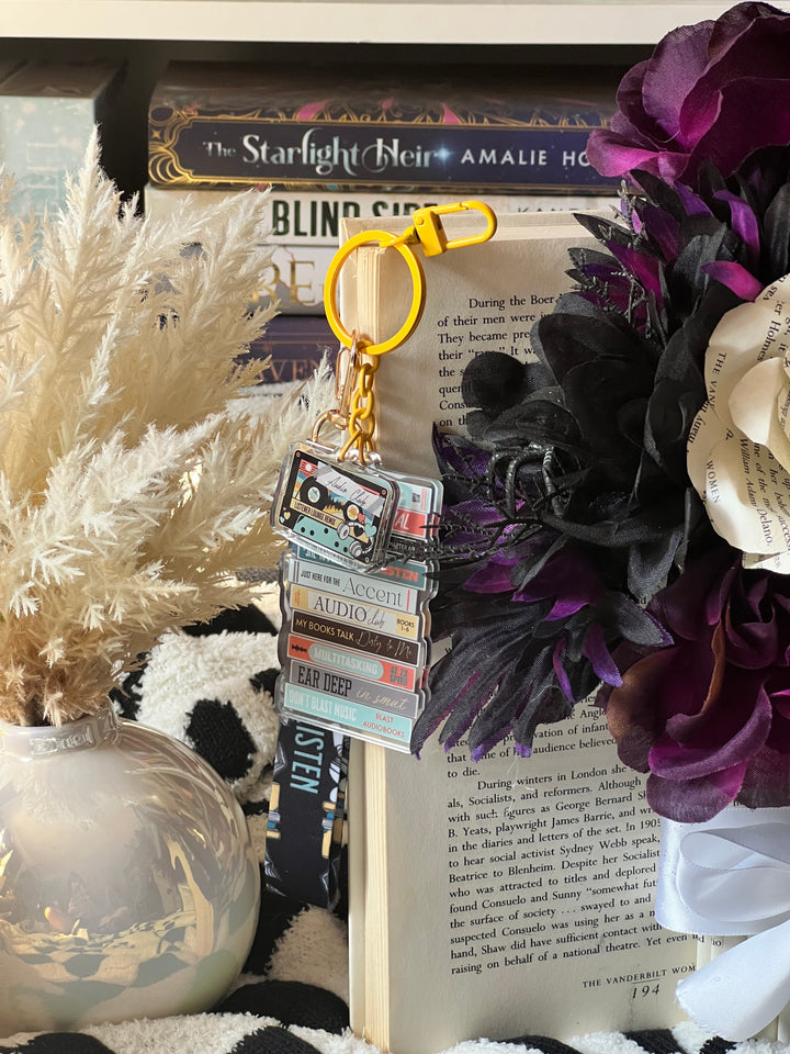 Audio Lovers Mixtape Lanyard + Keychain