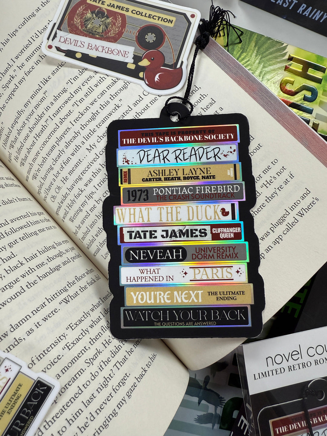 Dear Reader Bookmark +Sticker- Novel Couture® Retro Romance Pack