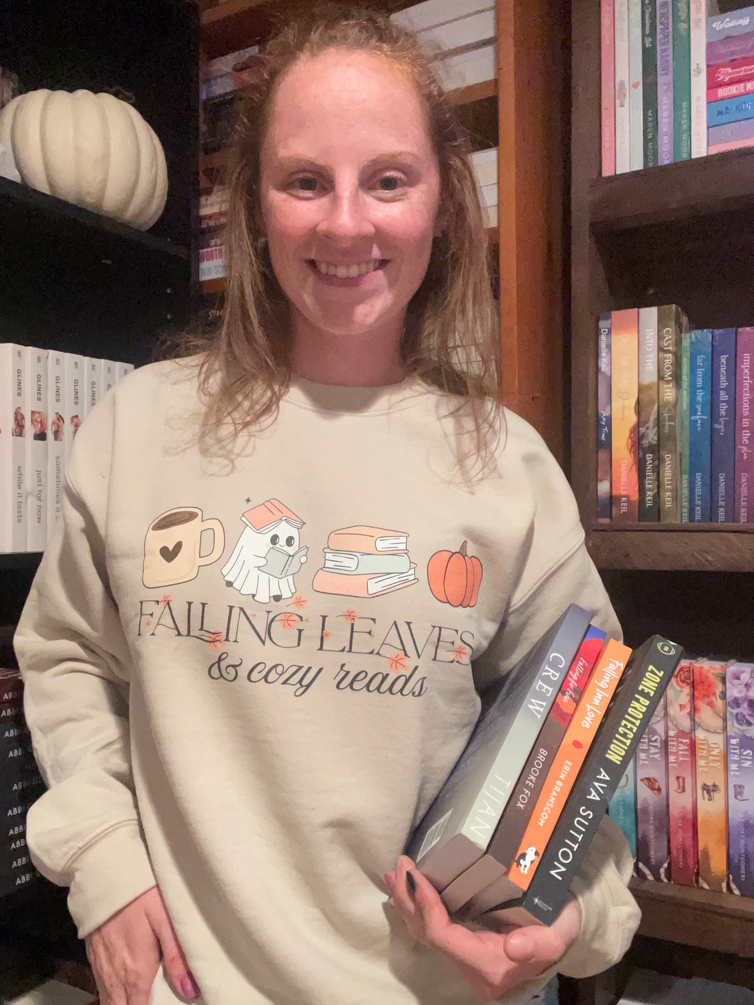 Fall Cozy Reads Unisex Sweatshirt