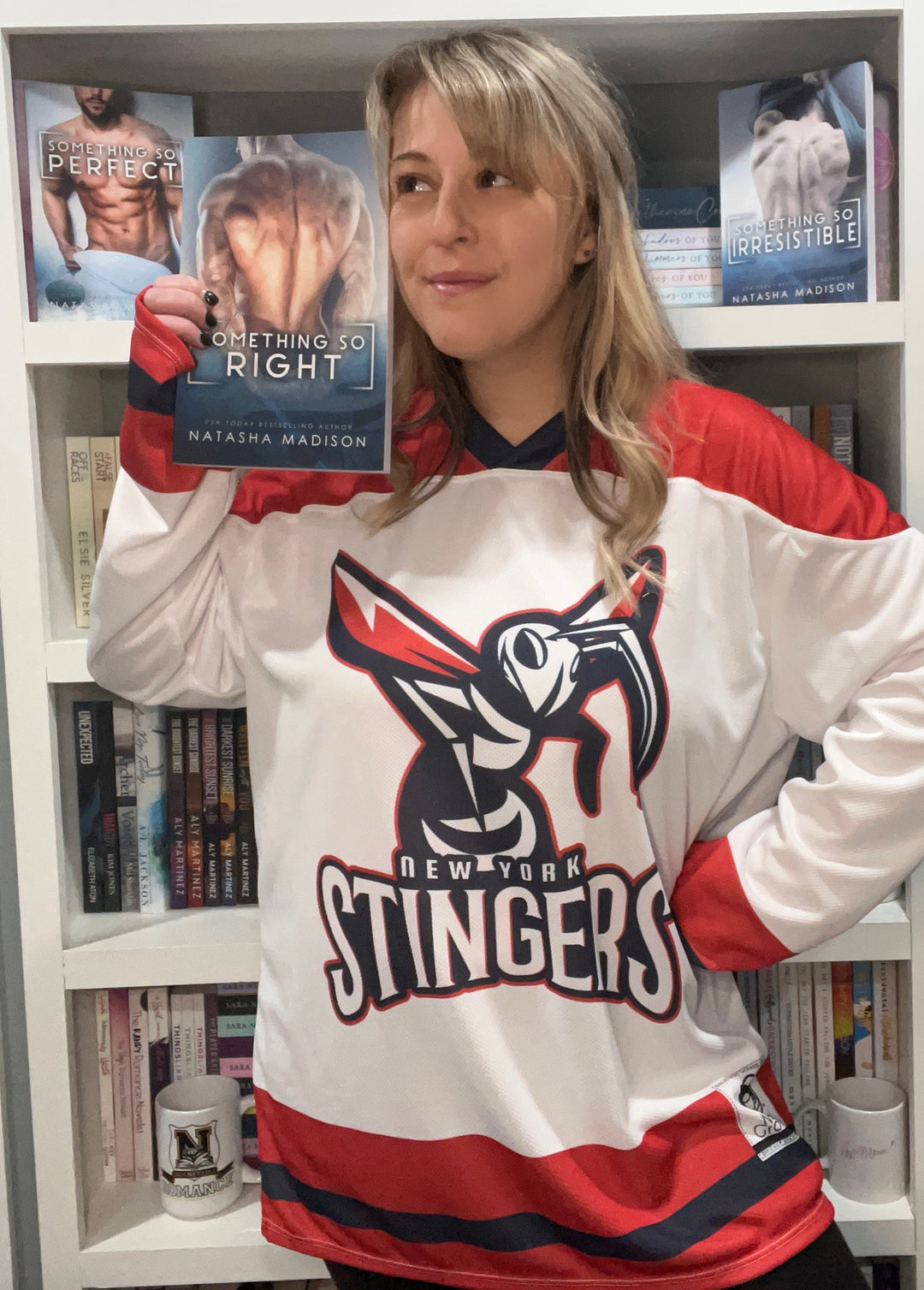 Natasha Madison - New York Stingers Recycled Hockey Fan Jersey
