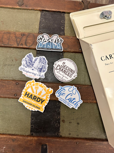 Catherine Cowles- Anchor Island Sticker Pack