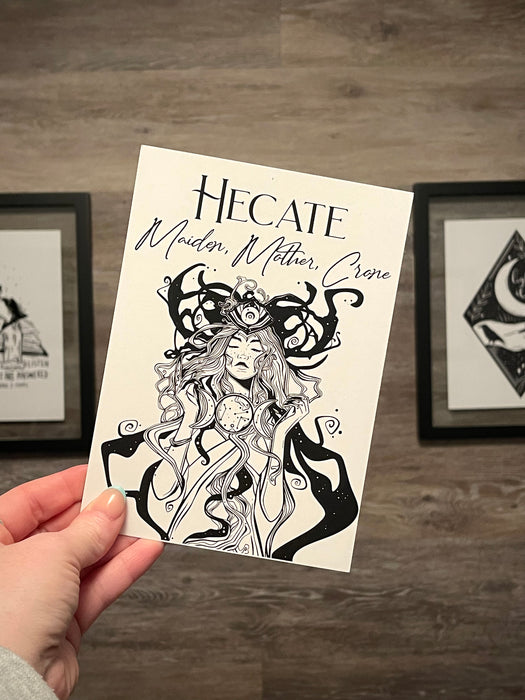 Scarlett St. Clair - Diseño de Hécate dibujado Lámina artística