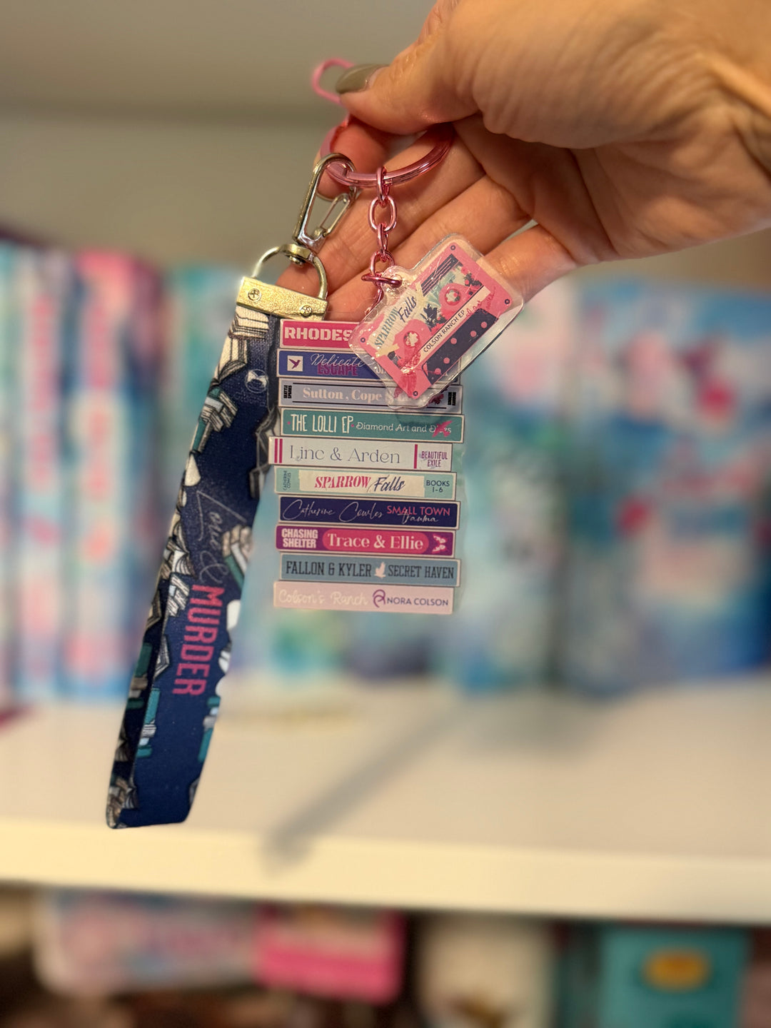 Pre-Order: Sparrow Falls Romance Mixtape Lanyard + Keychain