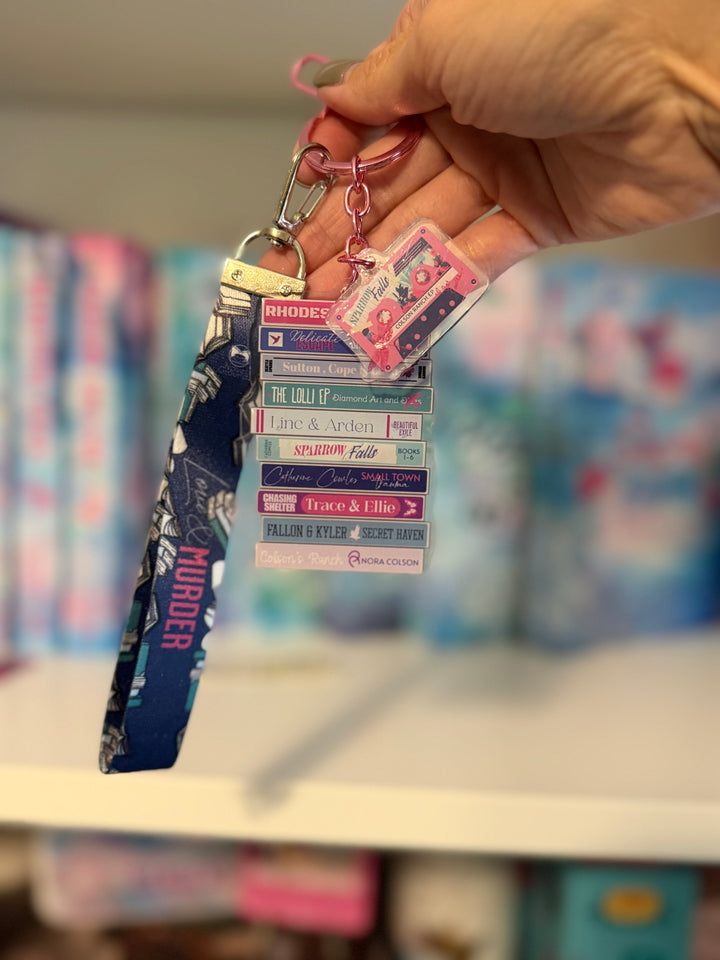 Pre-Order: Sparrow Falls Romance Mixtape Lanyard + Keychain