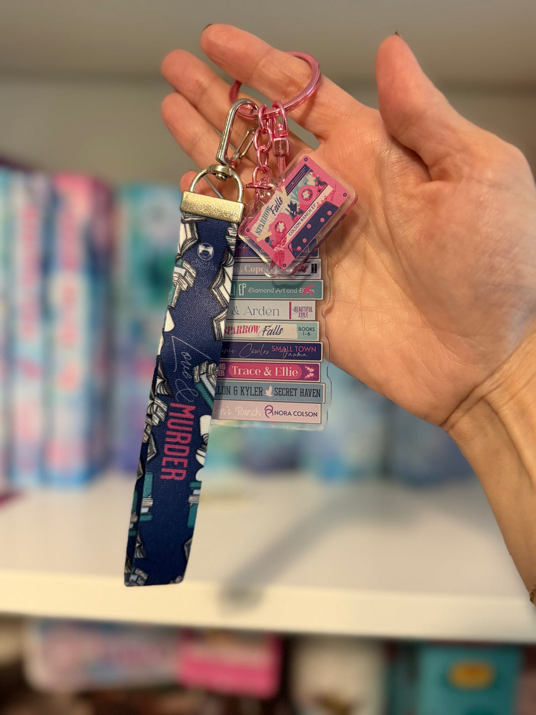 Pre-Order: Sparrow Falls Romance Mixtape Lanyard + Keychain