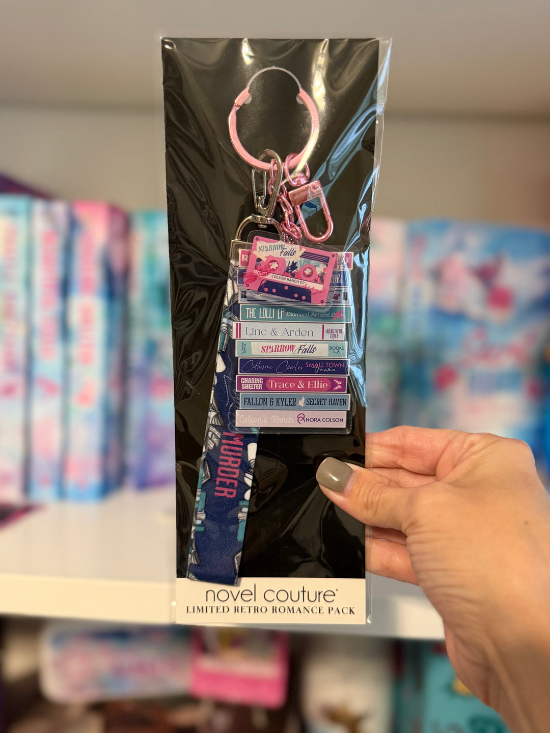 Pre-Order: Sparrow Falls Romance Mixtape Lanyard + Keychain