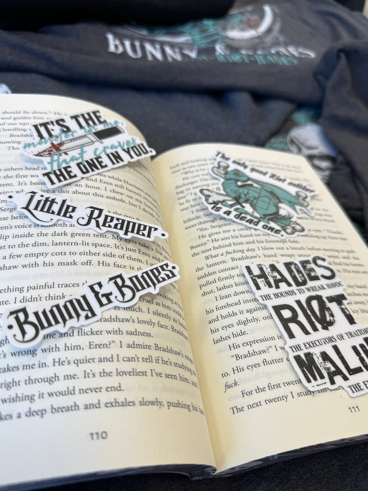 Leave Me Behind Sticker Pack