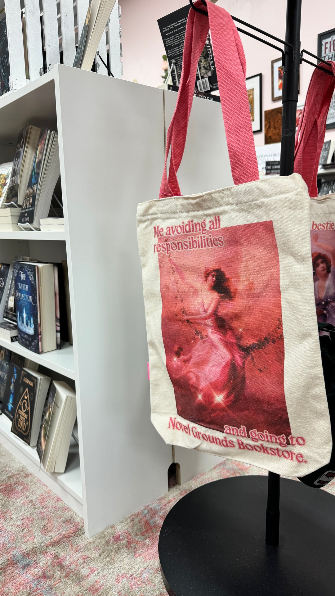 Novel Grounds Shop Tote Bag