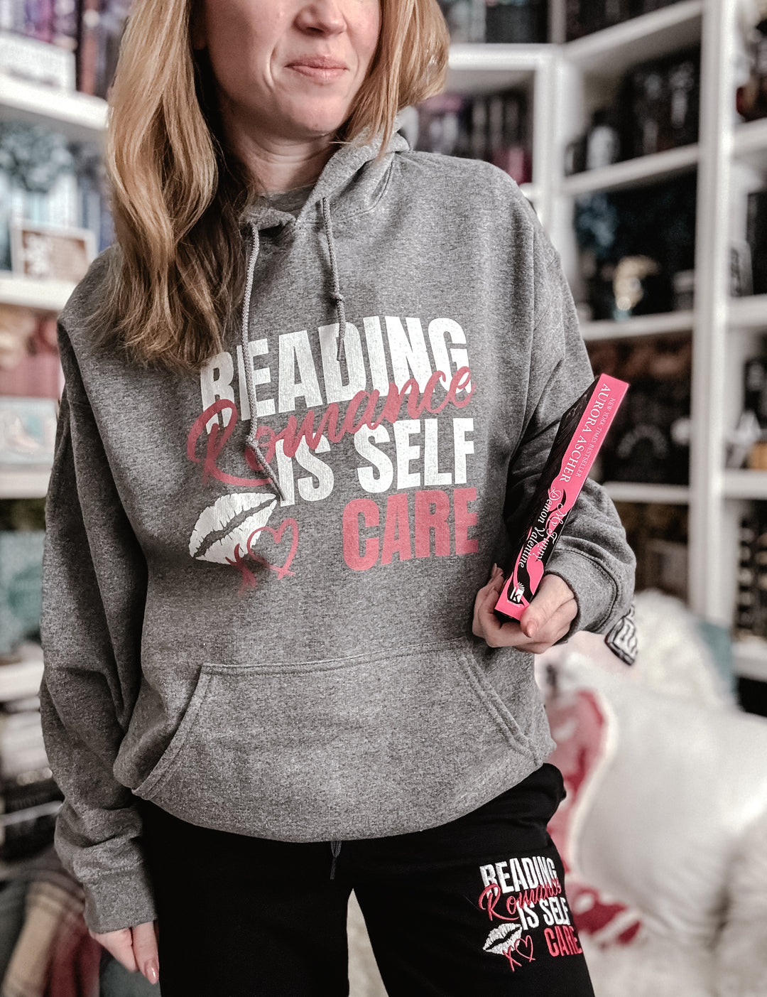 Reading Romance is Self Care Unisex Hoodie