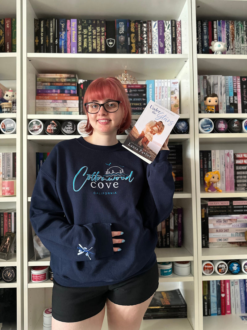 Laura Pavlov- Cottonwood Cove Embroidered Unisex Sweatshirt