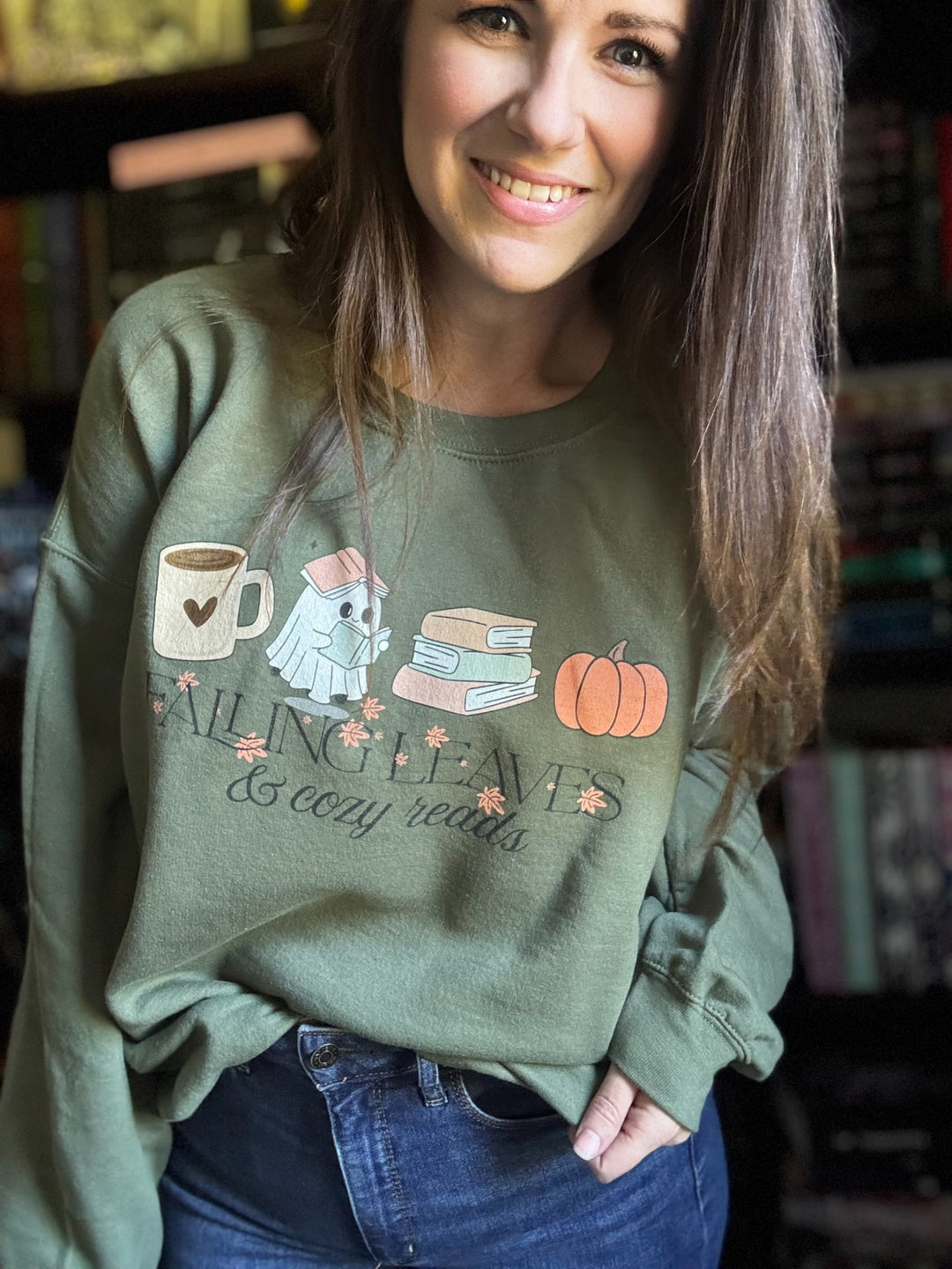 Fall Cozy Reads Unisex Sweatshirt