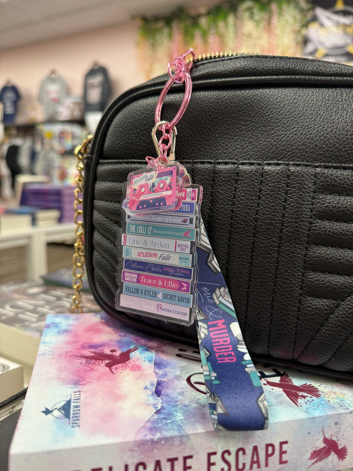 Pre-Order: Sparrow Falls Romance Mixtape Lanyard + Keychain