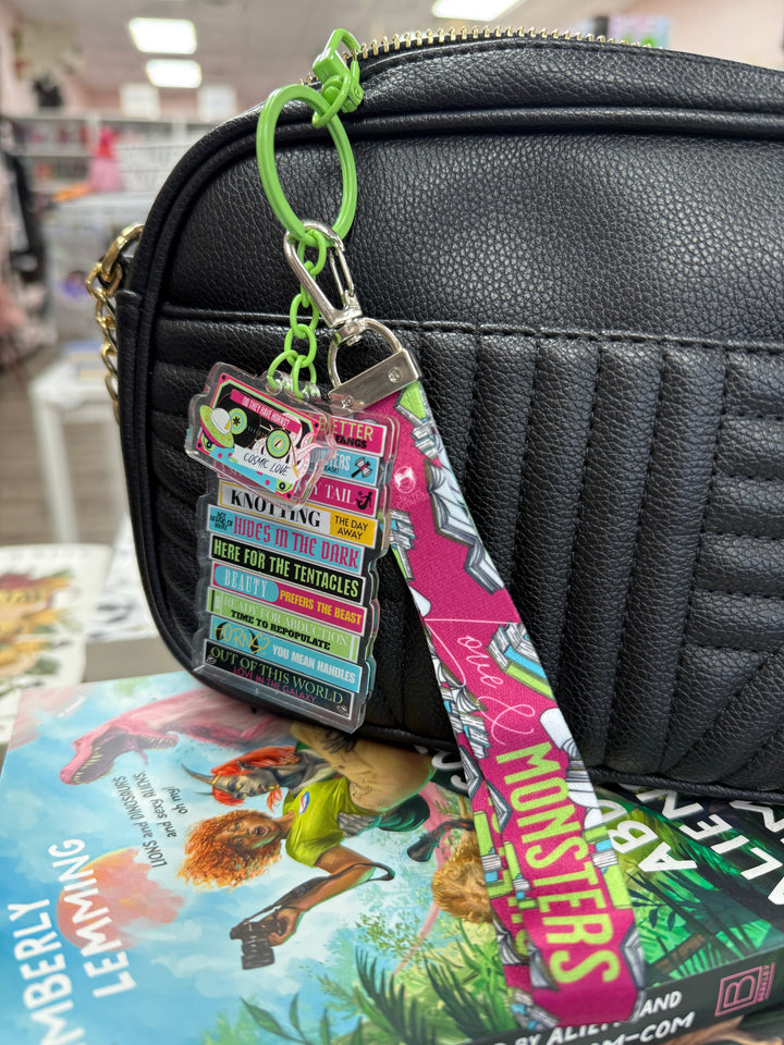 Monster Romance Mixtape Lanyard + Keychain