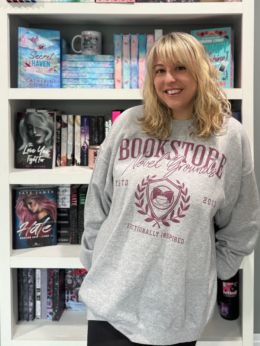 Novel Grounds Boosktore Unisex Sweatshirt