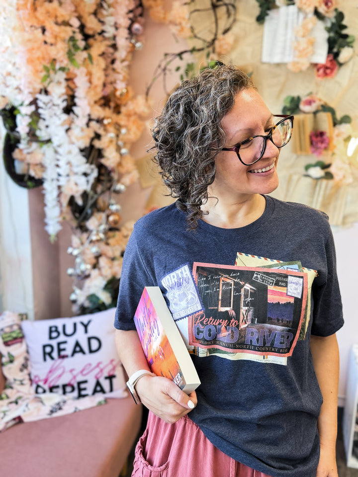 Cold River Literary Postcard Unisex T-Shirt
