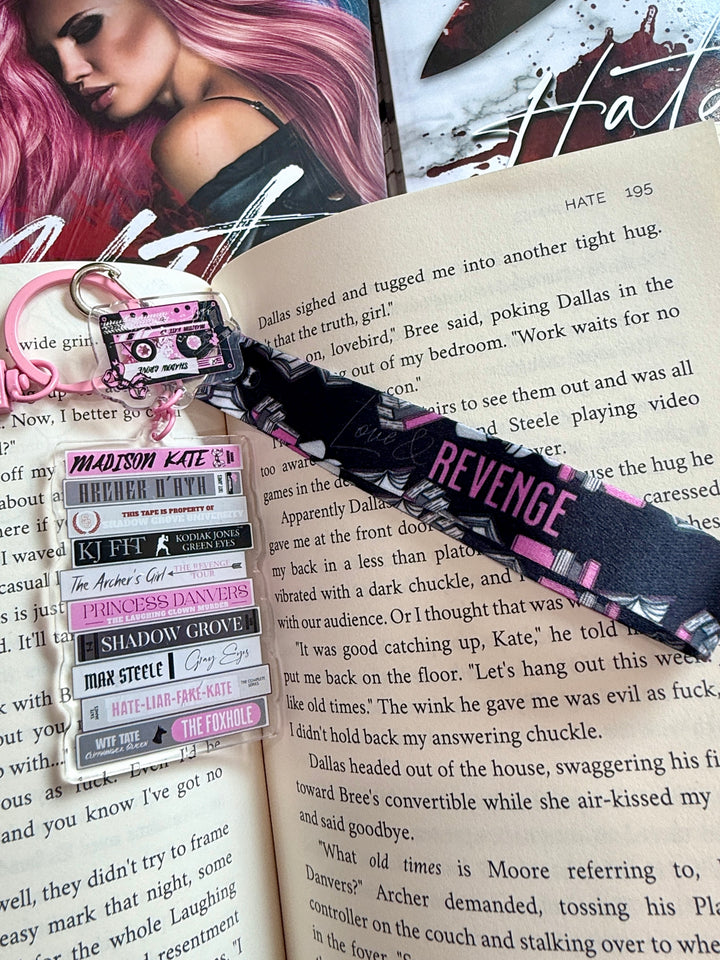Madison Kate Mixtape Lanyard + Keychain