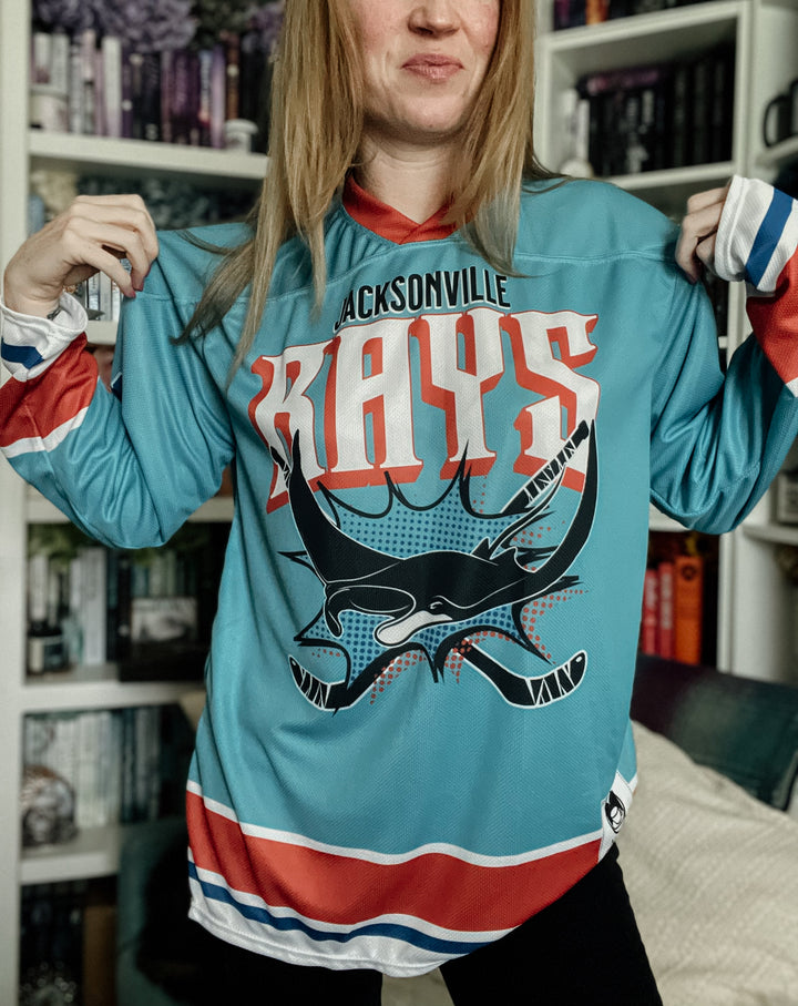 Jacksonville Rays Recycled Hockey Fan Jersey