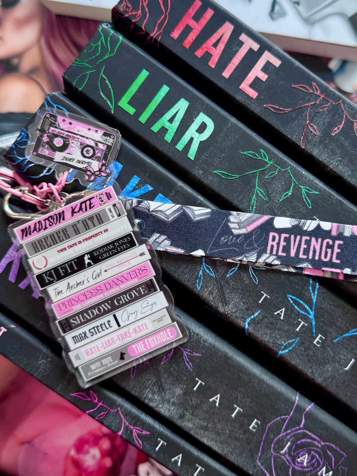 Madison Kate Mixtape Lanyard + Keychain