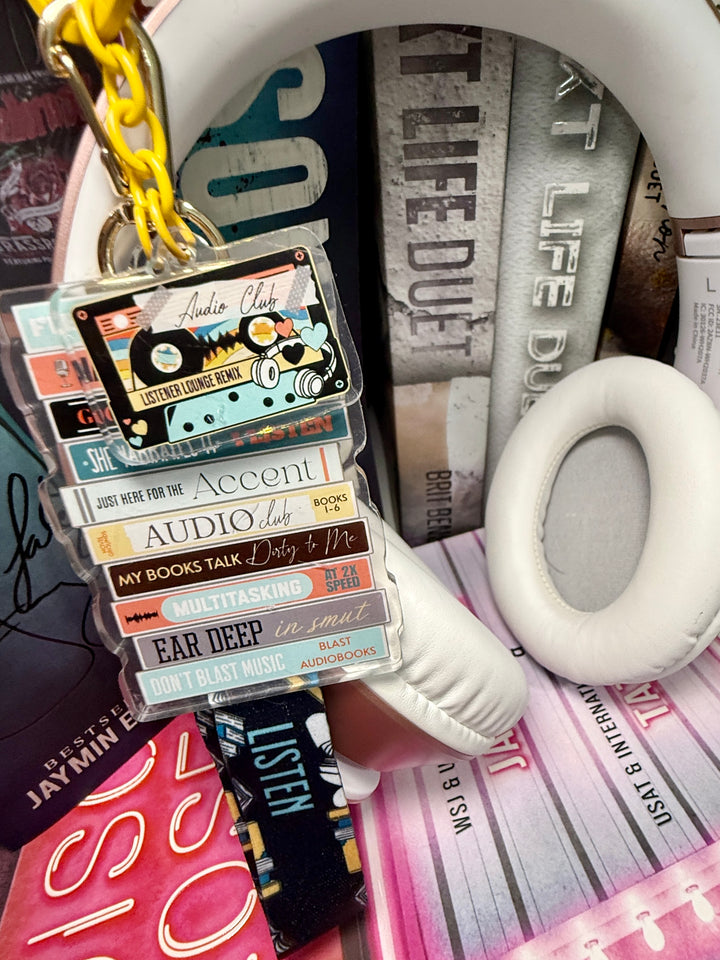 Audio Lovers Mixtape Lanyard + Keychain