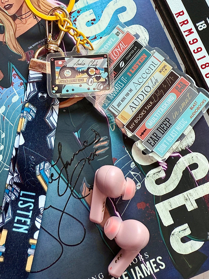 Audio Lovers Mixtape Lanyard + Keychain