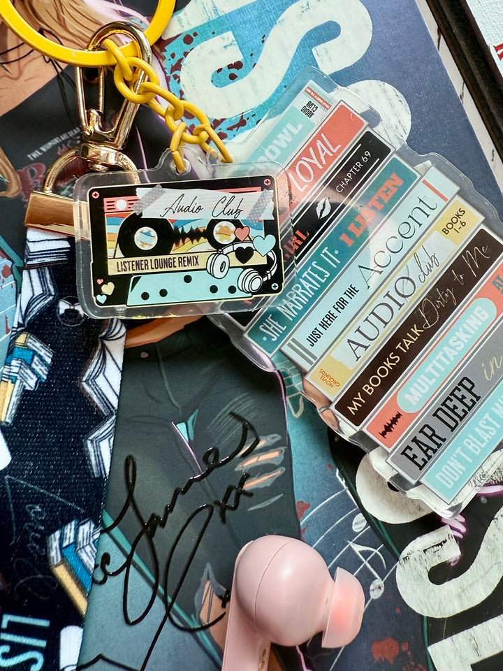 Audio Lovers Mixtape Lanyard + Keychain