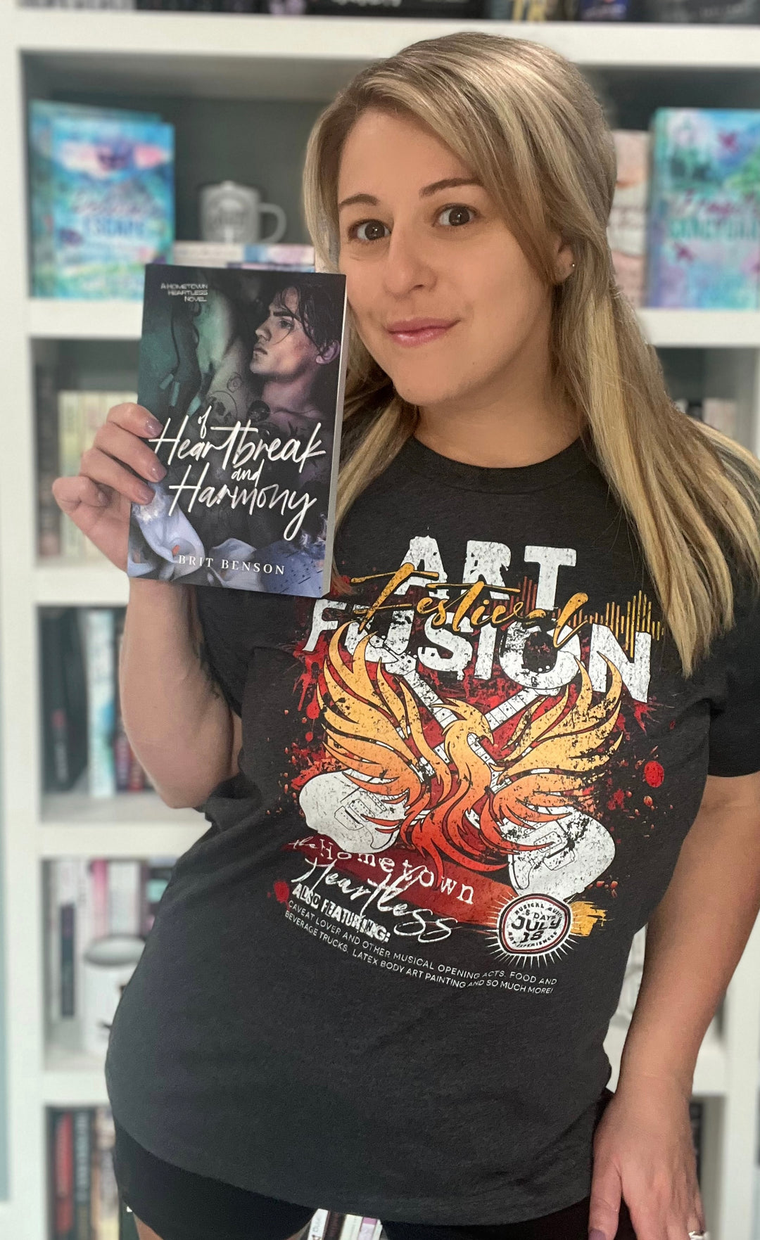 Brit Benson: Art Fusion Festival Unisex t-shirt