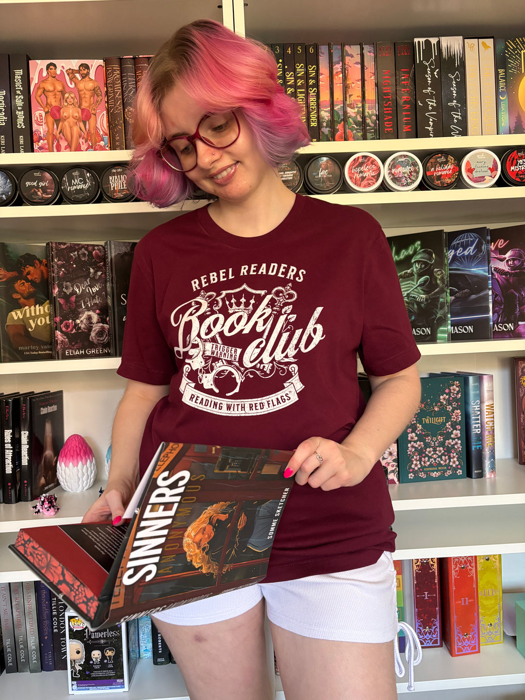 Rebel Readers Book Club Unisex T-Shirt