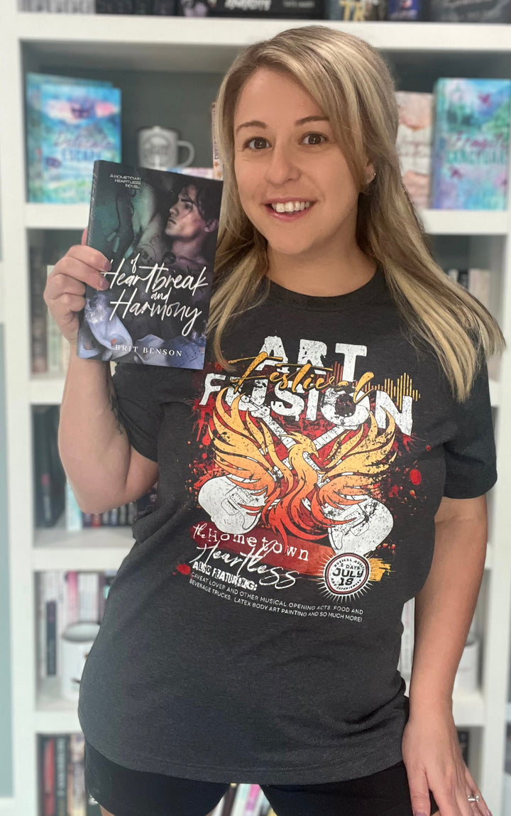 Brit Benson: Art Fusion Festival Unisex t-shirt