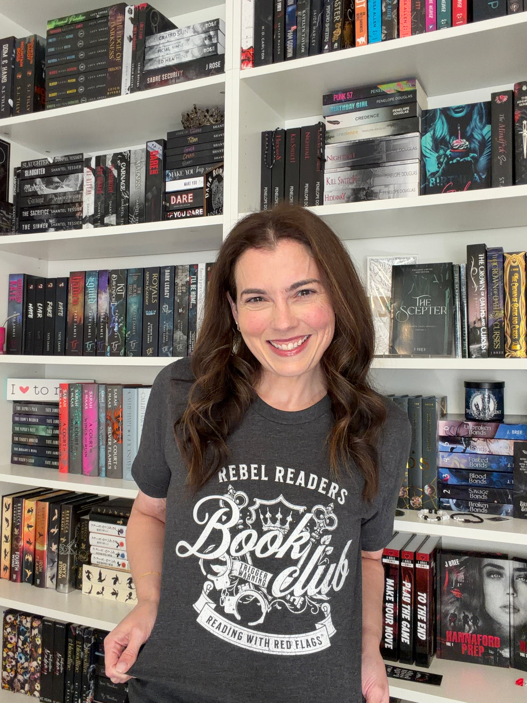 Rebel Readers Book Club Unisex T-Shirt