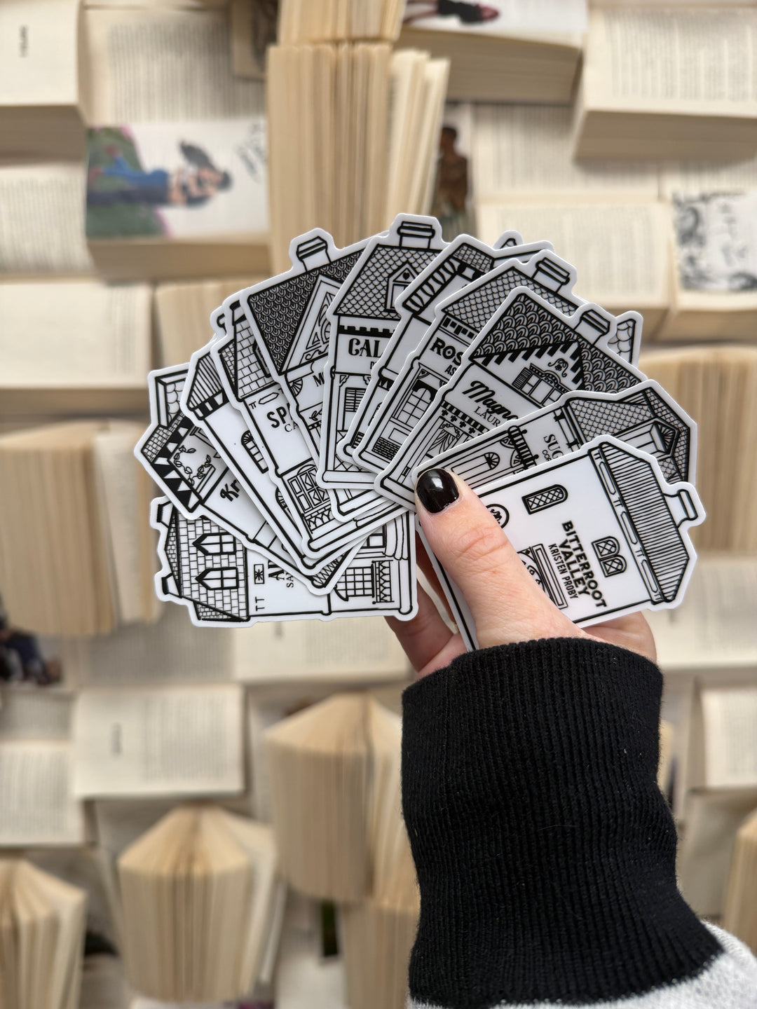 Catherine Cowles- Paquete de pegatinas de Anchor Island