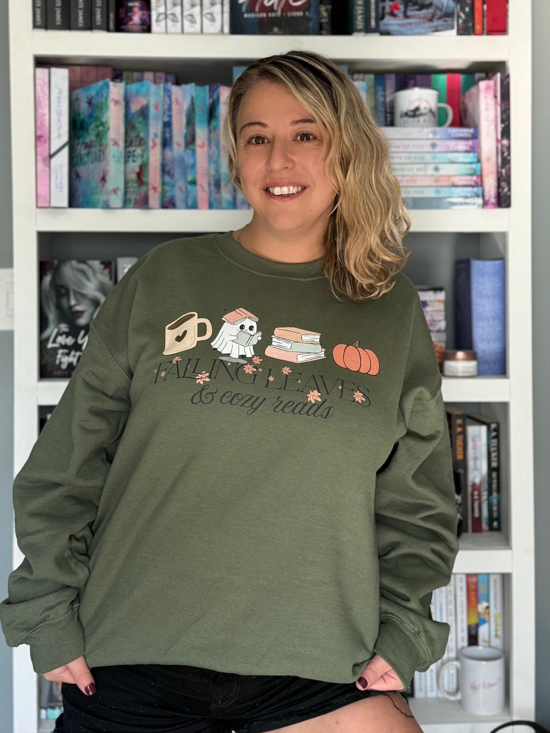 Fall Cozy Reads Unisex Sweatshirt